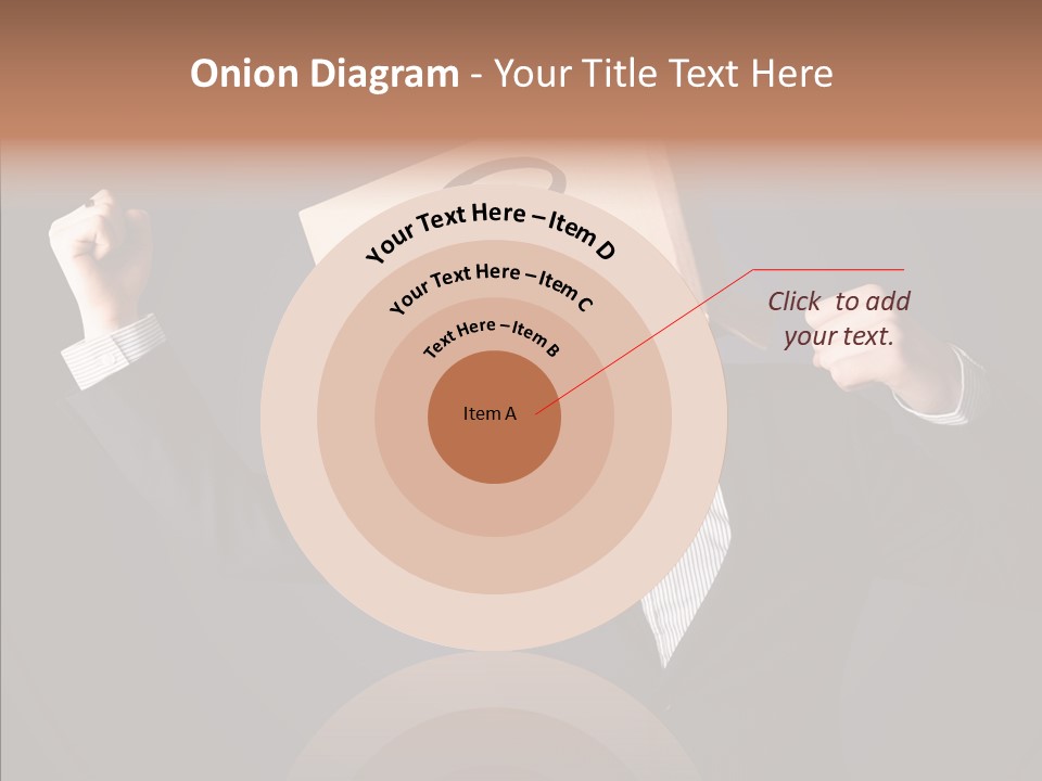 Hiding Drawn Doubt PowerPoint Template