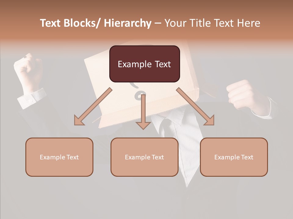 Hiding Drawn Doubt PowerPoint Template