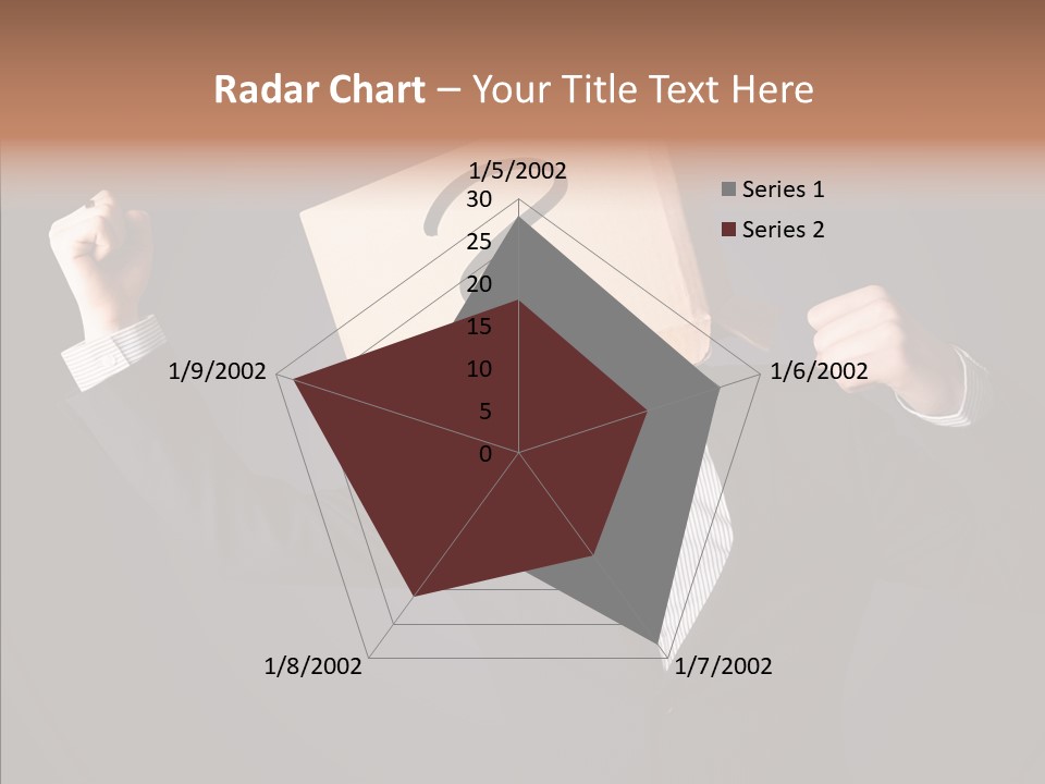 Hiding Drawn Doubt PowerPoint Template