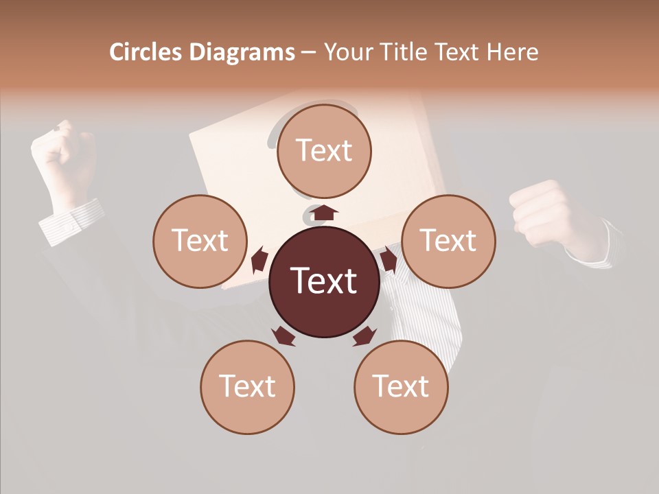 Hiding Drawn Doubt PowerPoint Template