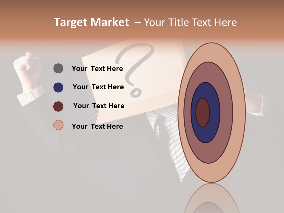 Hiding Drawn Doubt PowerPoint Template