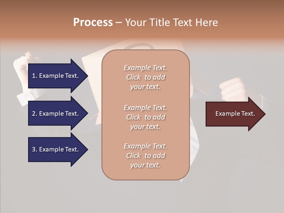 Hiding Drawn Doubt PowerPoint Template