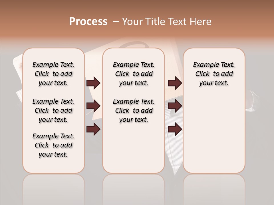 Hiding Drawn Doubt PowerPoint Template