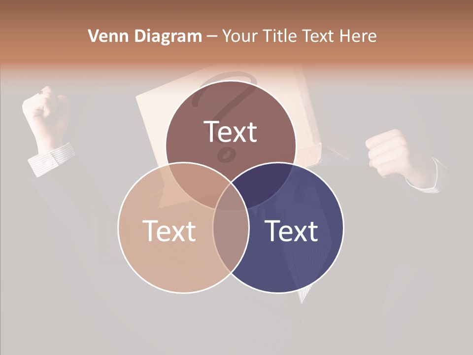 Hiding Drawn Doubt PowerPoint Template
