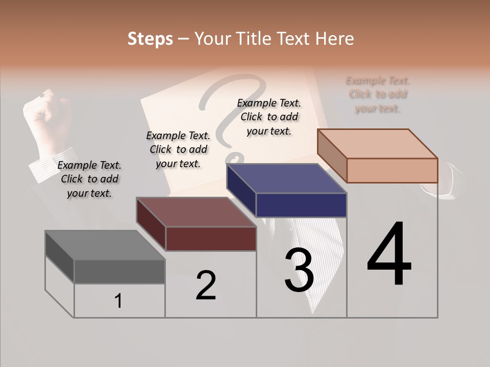 Hiding Drawn Doubt PowerPoint Template