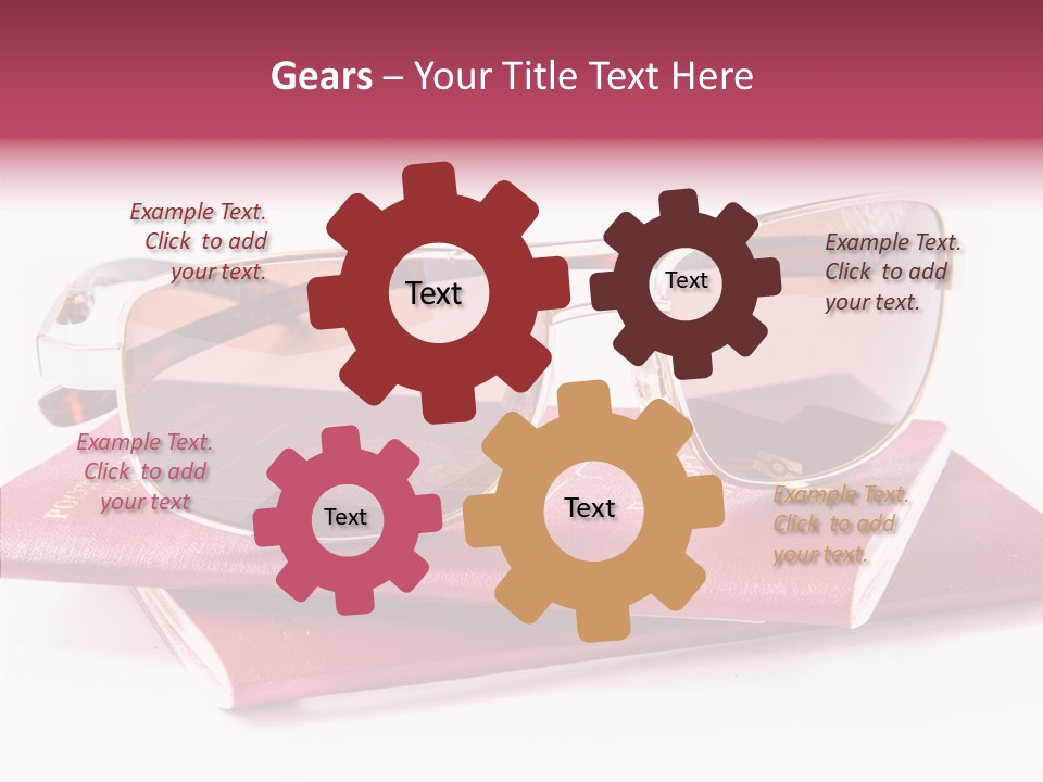 Spectacle Orange Summer PowerPoint Template