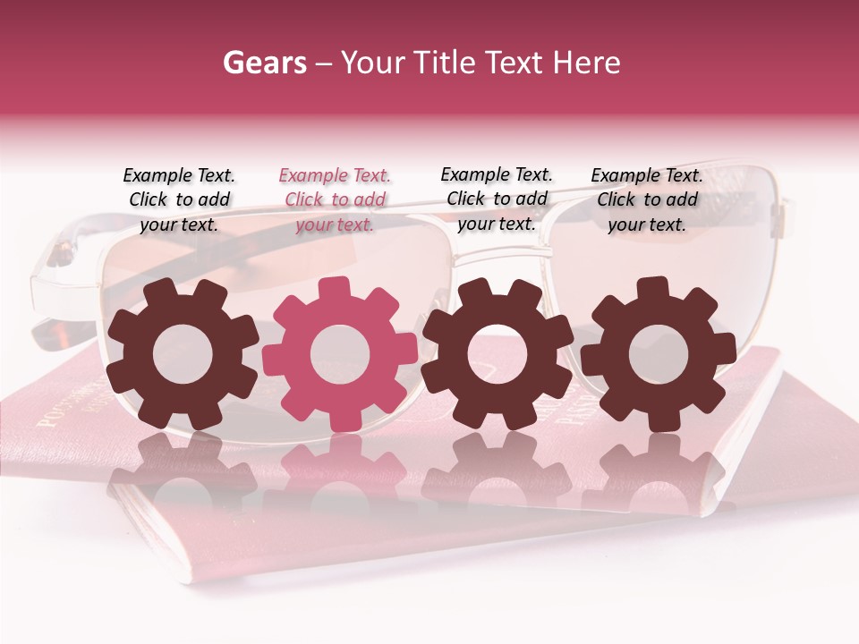 Spectacle Orange Summer PowerPoint Template