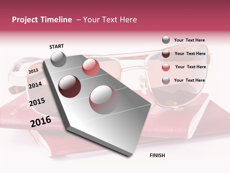 Spectacle Orange Summer PowerPoint Template