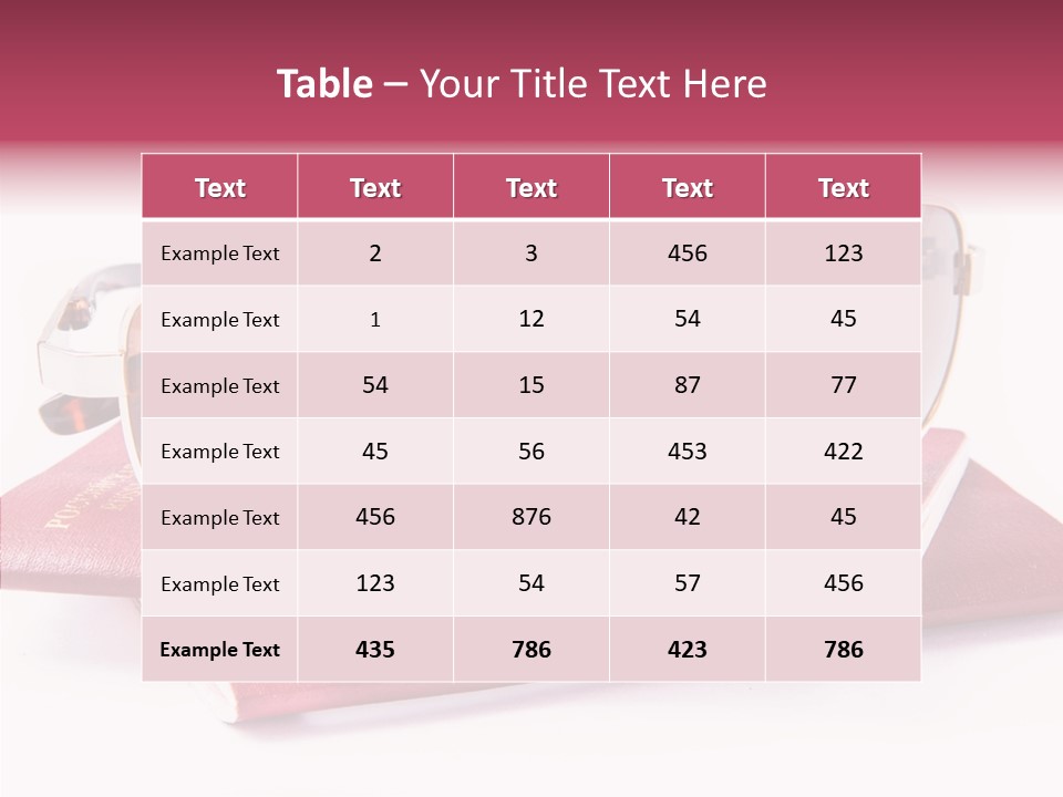 Spectacle Orange Summer PowerPoint Template