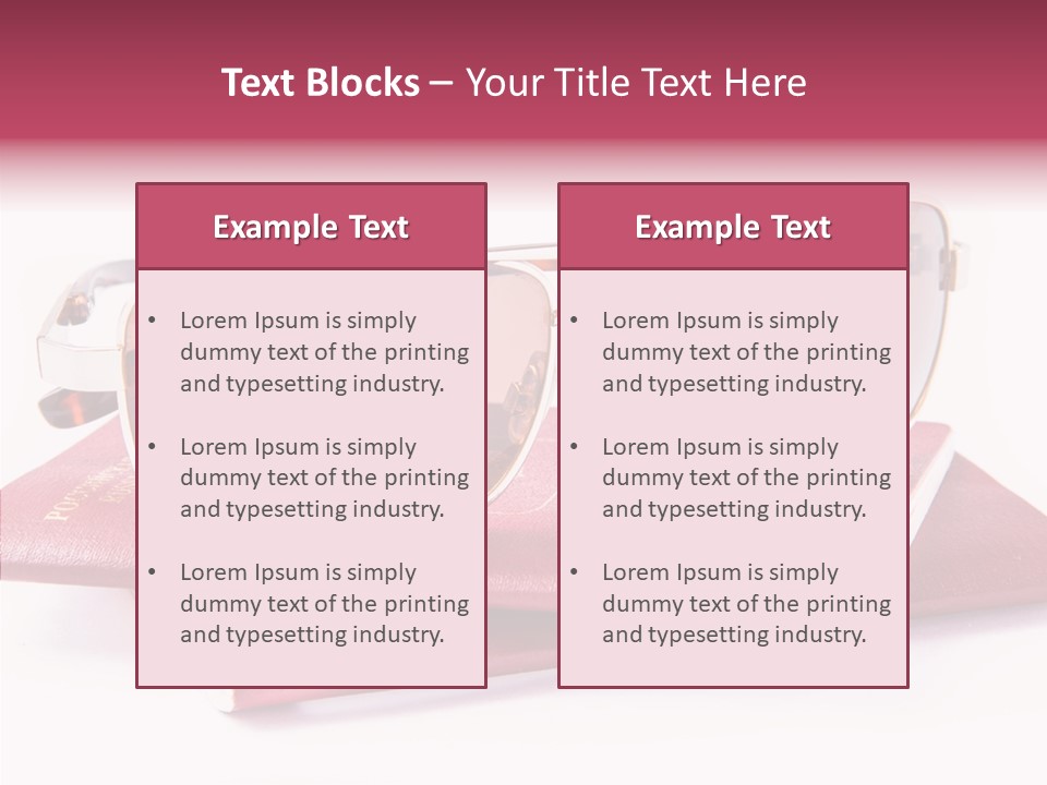 Spectacle Orange Summer PowerPoint Template