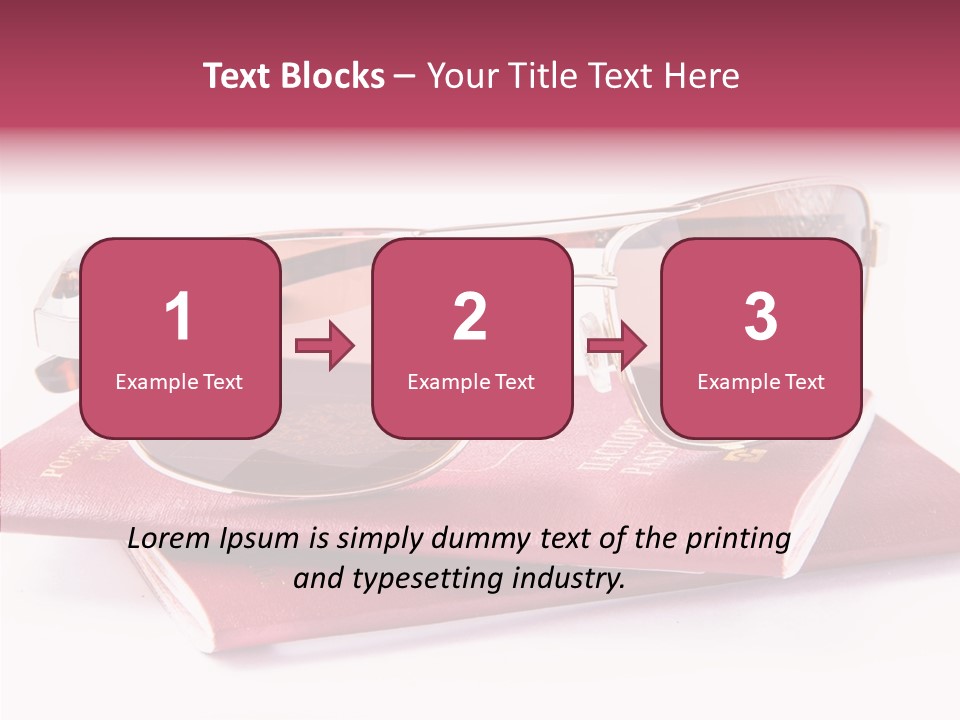 Spectacle Orange Summer PowerPoint Template