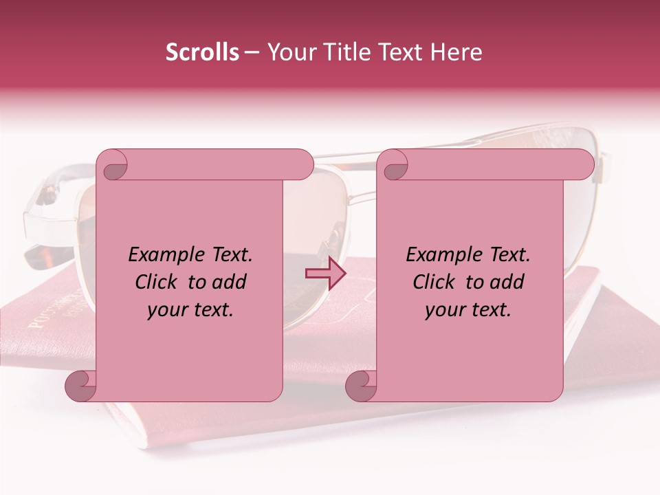 Spectacle Orange Summer PowerPoint Template