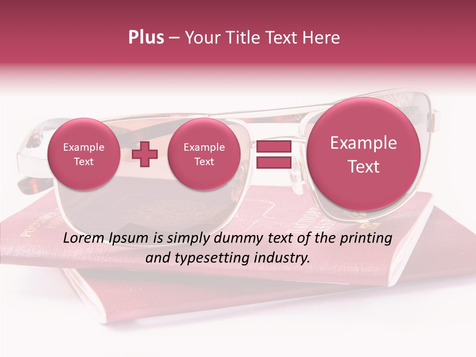 Spectacle Orange Summer PowerPoint Template