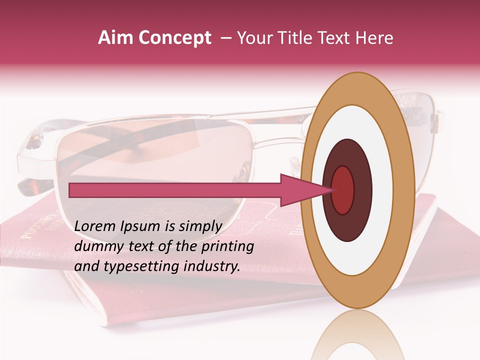 Spectacle Orange Summer PowerPoint Template