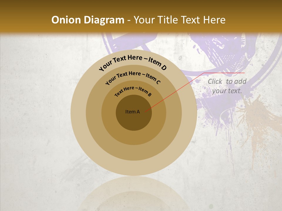 Spring Poster Grunge PowerPoint Template