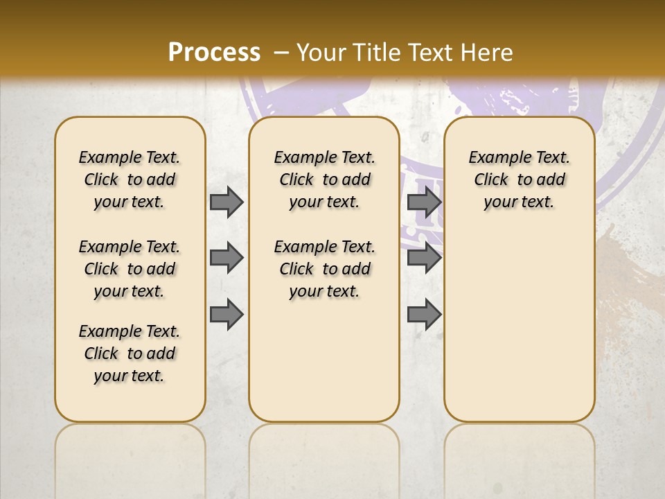 Spring Poster Grunge PowerPoint Template