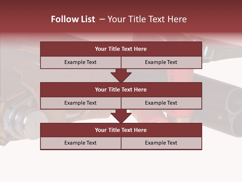Practice Lever Iron PowerPoint Template