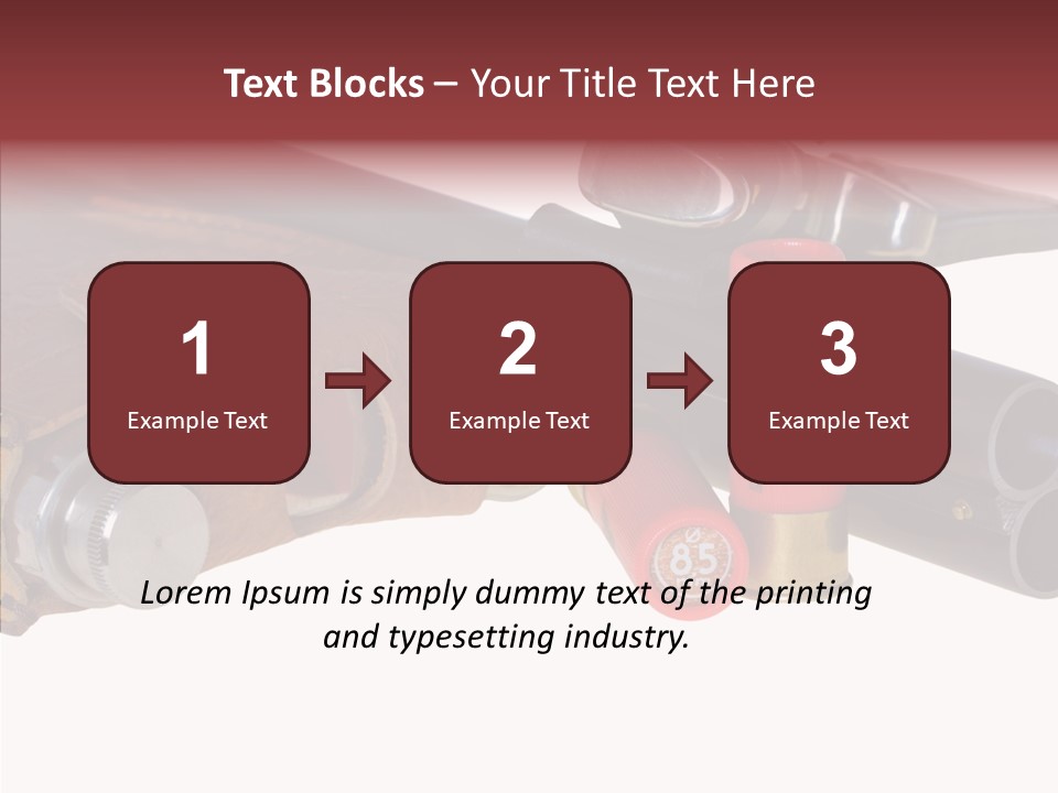Practice Lever Iron PowerPoint Template