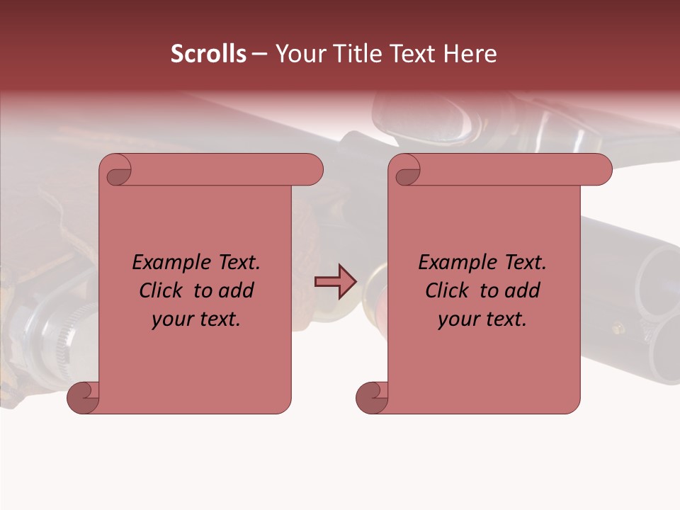 Practice Lever Iron PowerPoint Template
