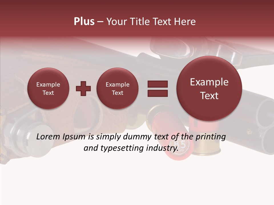 Practice Lever Iron PowerPoint Template