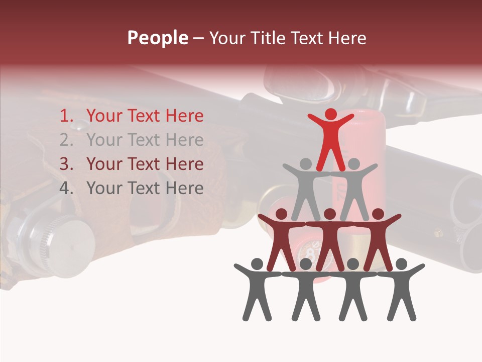 Practice Lever Iron PowerPoint Template