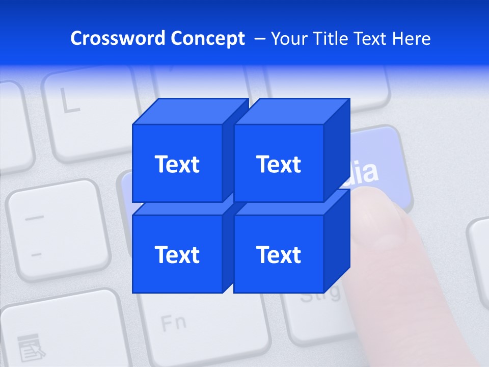 Communicate Computer Concept PowerPoint Template
