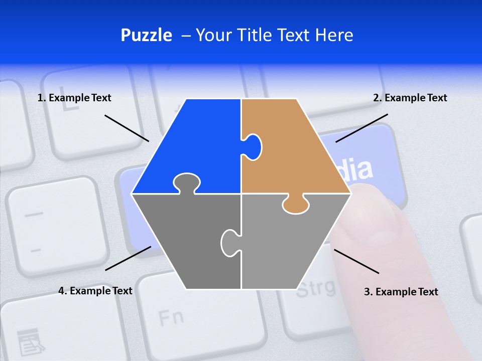 Communicate Computer Concept PowerPoint Template