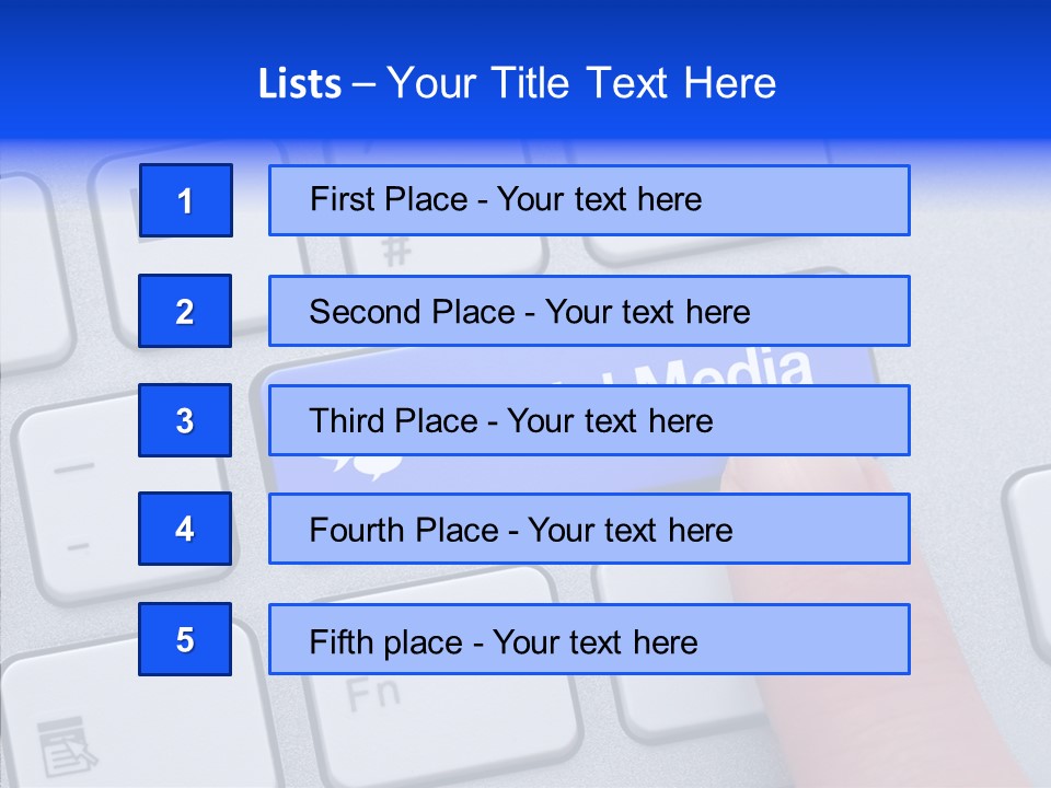 Communicate Computer Concept PowerPoint Template