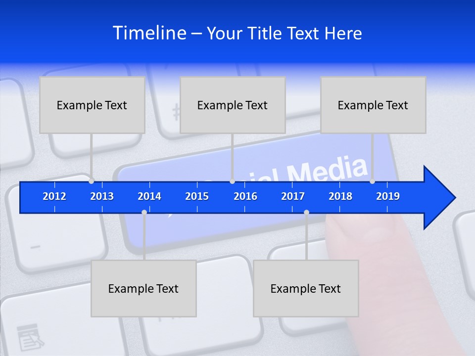 Communicate Computer Concept PowerPoint Template