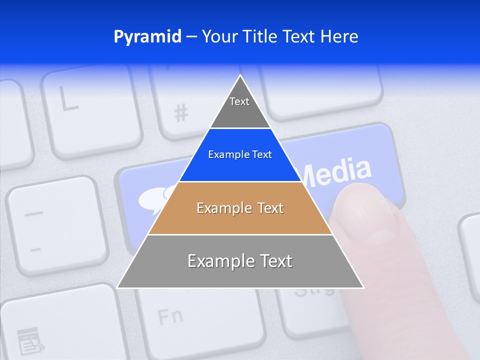 Communicate Computer Concept PowerPoint Template