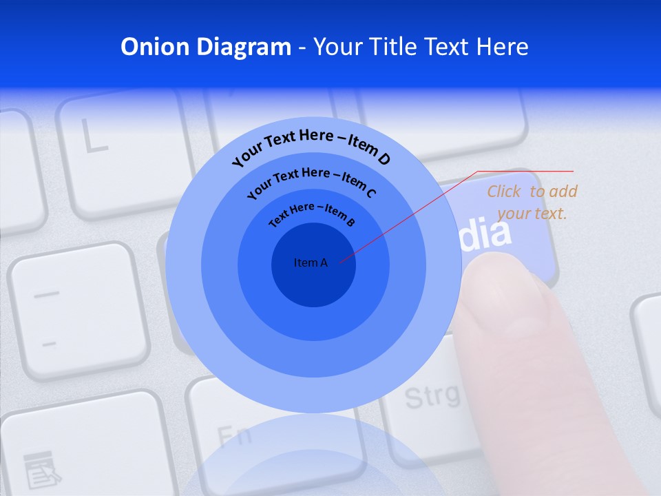 Communicate Computer Concept PowerPoint Template