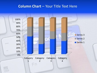 Communicate Computer Concept PowerPoint Template