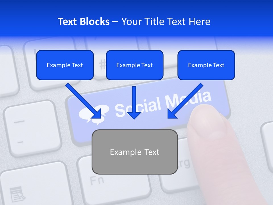 Communicate Computer Concept PowerPoint Template