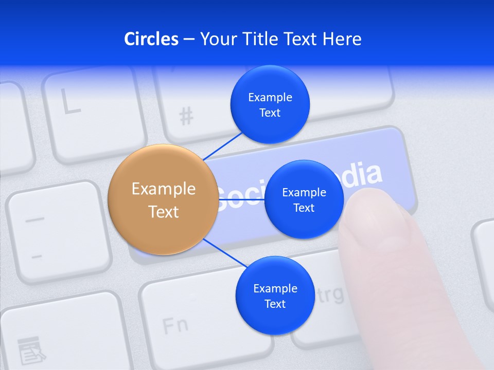 Communicate Computer Concept PowerPoint Template