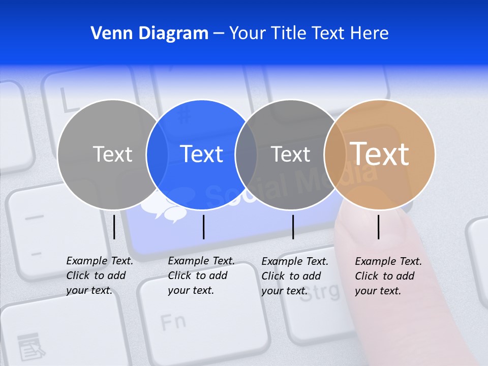 Communicate Computer Concept PowerPoint Template