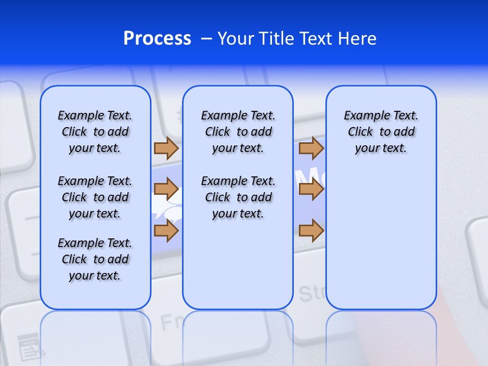 Communicate Computer Concept PowerPoint Template