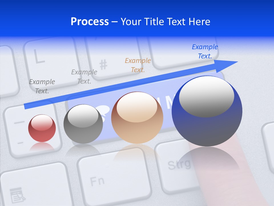 Communicate Computer Concept PowerPoint Template