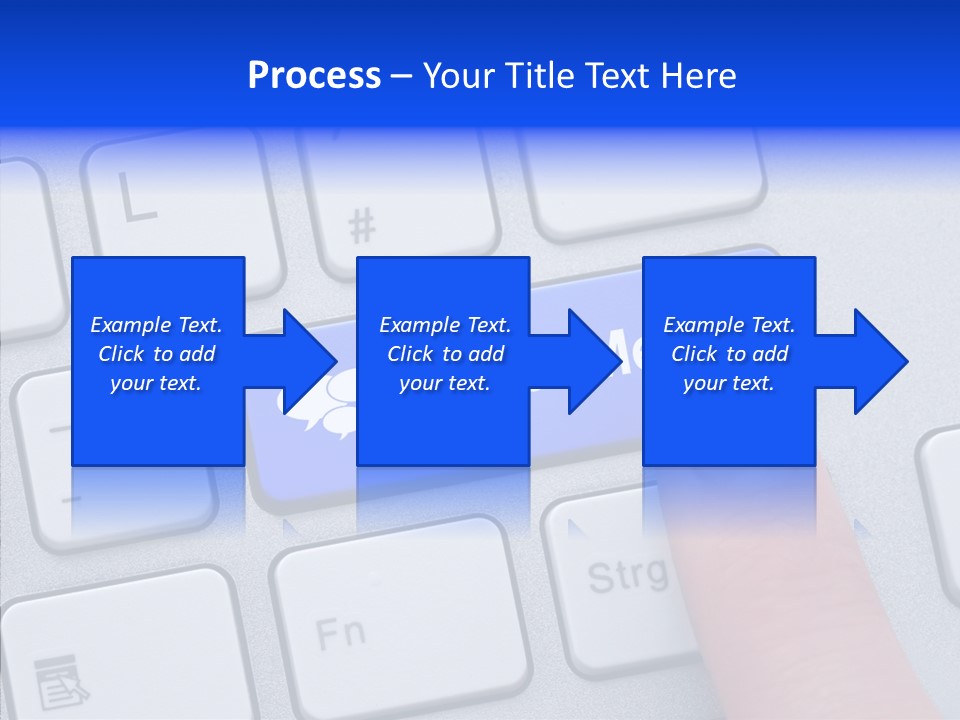 Communicate Computer Concept PowerPoint Template
