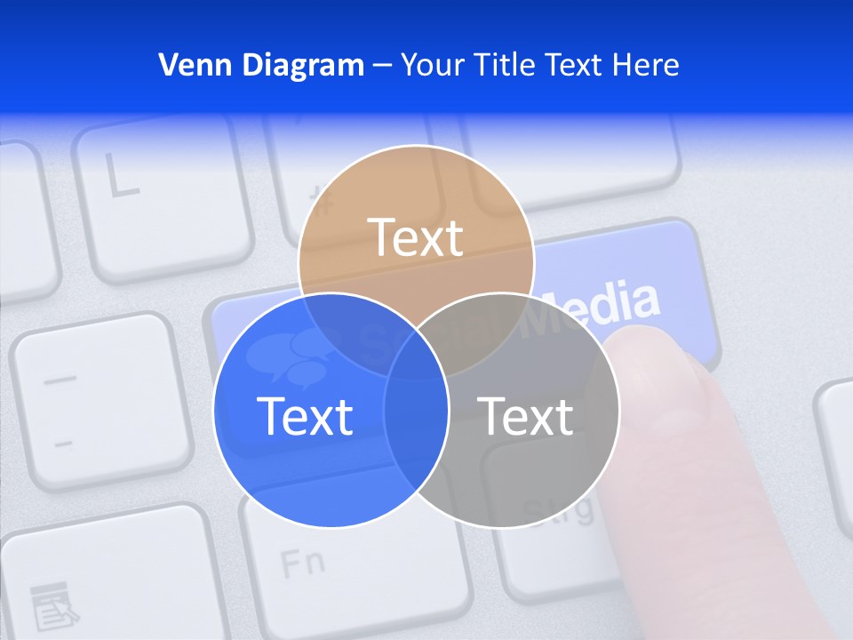 Communicate Computer Concept PowerPoint Template