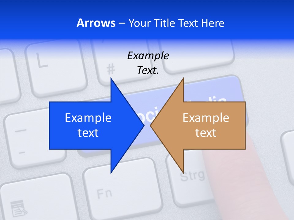 Communicate Computer Concept PowerPoint Template