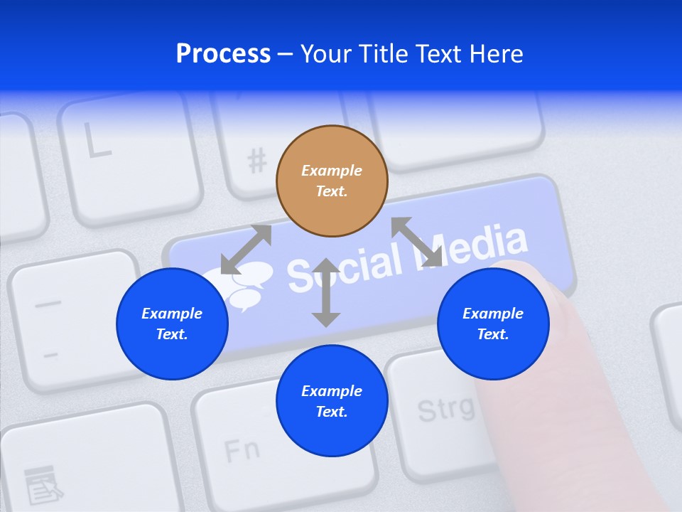 Communicate Computer Concept PowerPoint Template