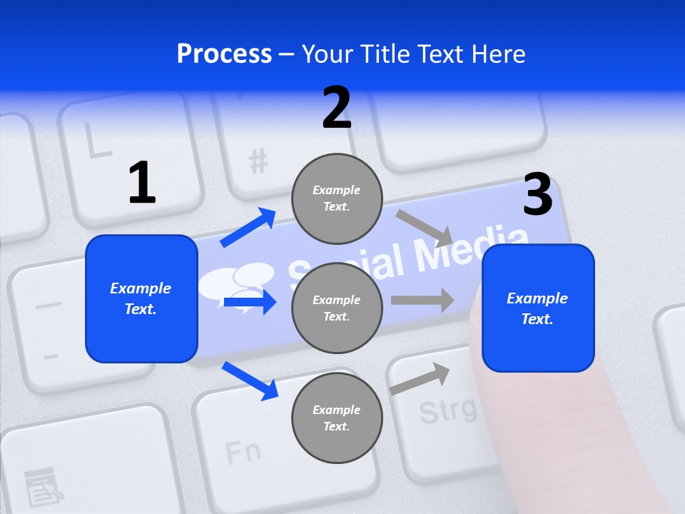 Communicate Computer Concept PowerPoint Template