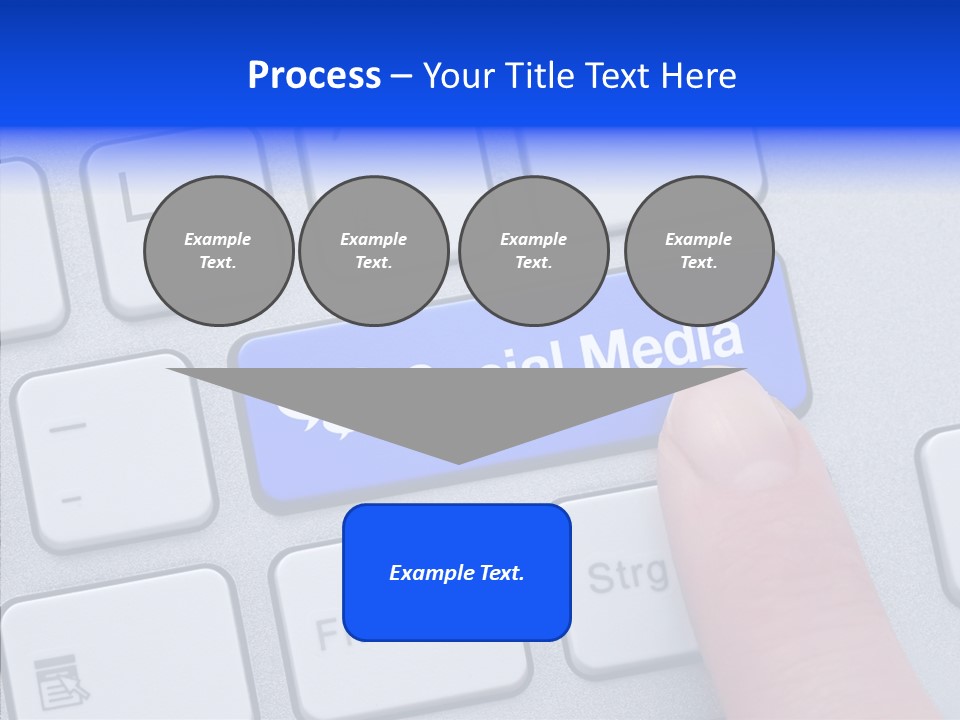 Communicate Computer Concept PowerPoint Template