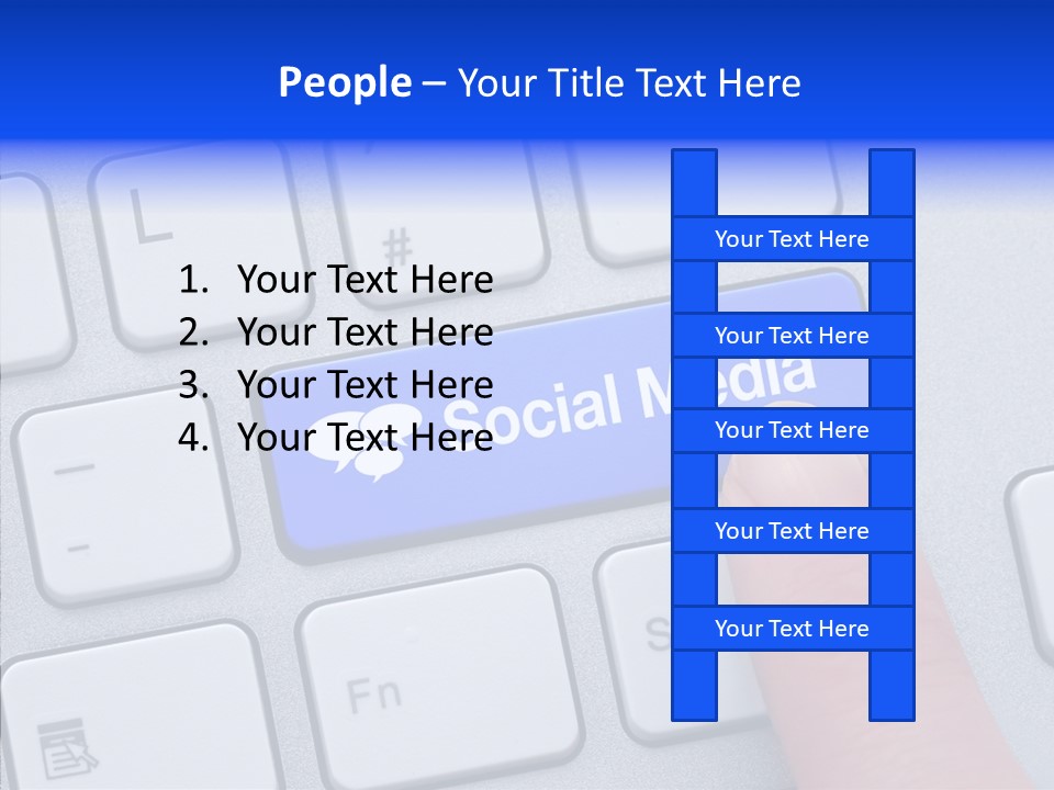 Communicate Computer Concept PowerPoint Template
