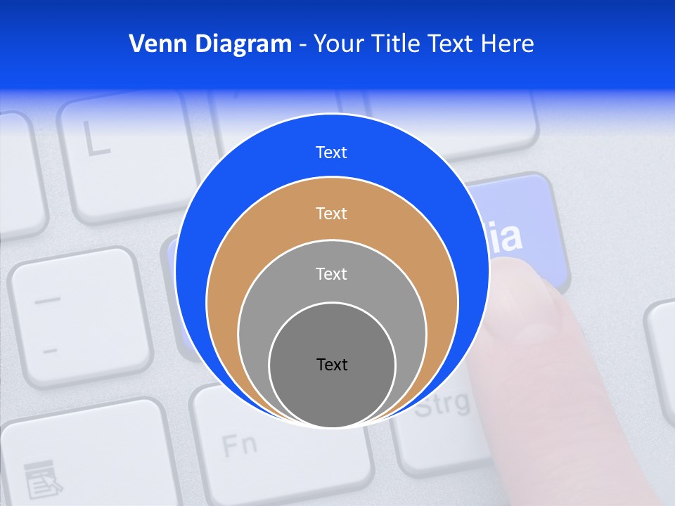 Communicate Computer Concept PowerPoint Template