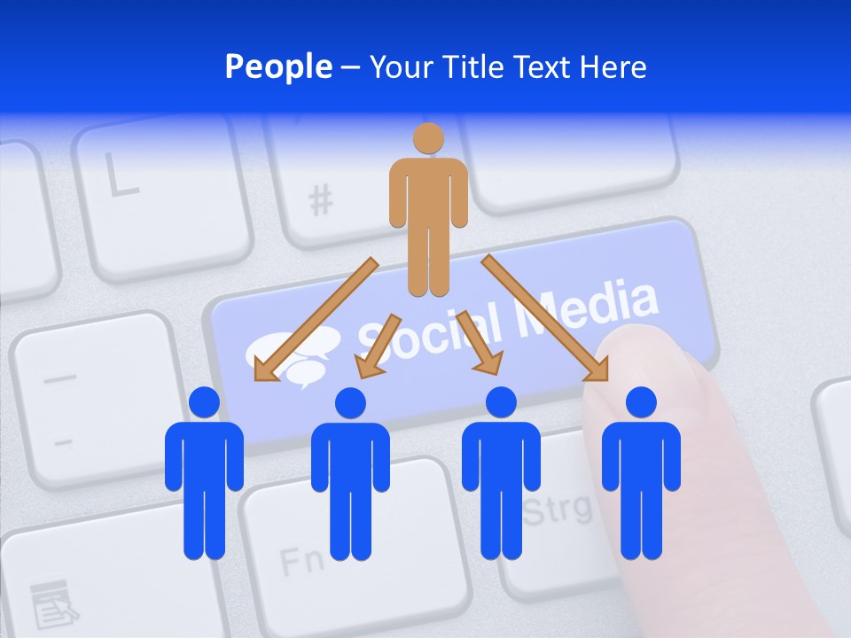 Communicate Computer Concept PowerPoint Template