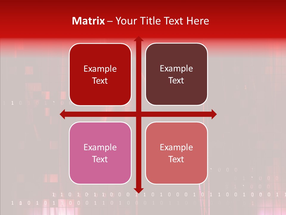 Fractal Effect Brush PowerPoint Template
