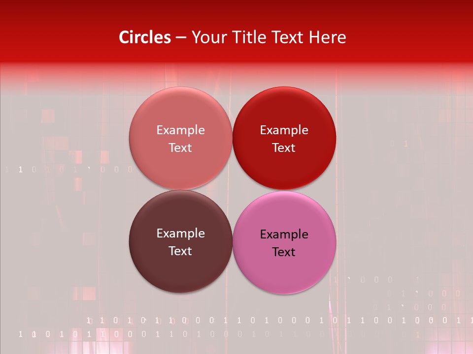 Fractal Effect Brush PowerPoint Template