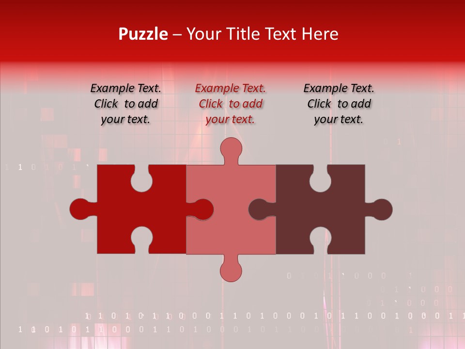 Fractal Effect Brush PowerPoint Template