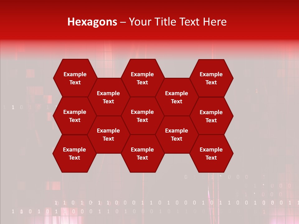 Fractal Effect Brush PowerPoint Template